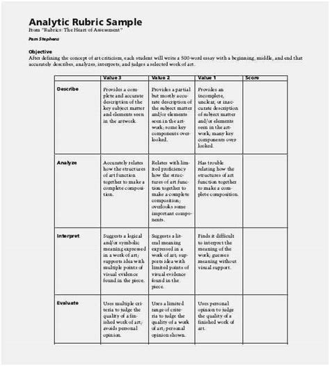 This template is perfect for those freelancers that prioritize seo as a part of their overall marketing strategies. Free 50 Rubric Template Word Free Download | Free ...