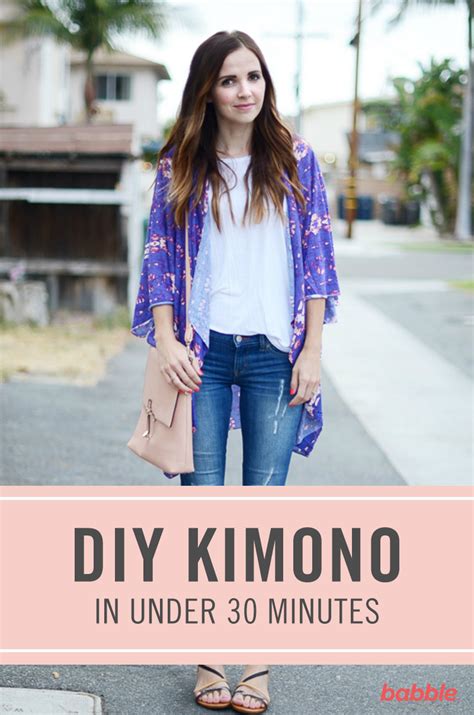 How To Sew A Kimono In Less Than Minutes New Craft Works