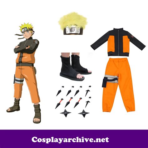Naruto Uzumaki Cosplay Costume Guide Naruto Shippuden World Cosplay Archive