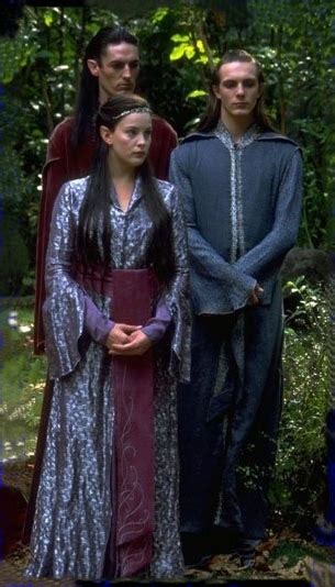 Arwen And Her Brothers Elladan And Elrohir Lord Of The