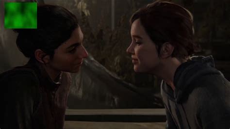 Ellie And Dina Get High And Make Out Last Of Us 2 Romantic Kiss Youtube