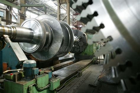 Turbina Della Centrale Elettrica Immagine Stock Immagine Di Vapore Potenza
