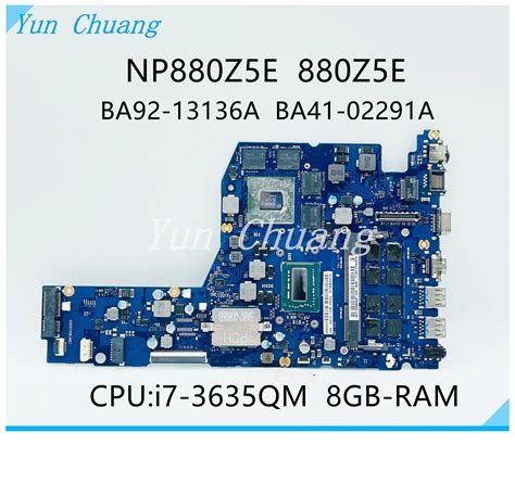 Ba41 02291a Ba92 13136a For Samsung Np880z5e 880z5e Np780z5e Laptop