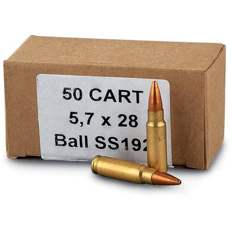 250 Rds 57 X 28 Mm Jhp Ammo 91104 57x28mm Ammo At Sportsmans Guide