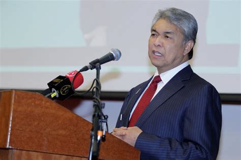 Dato seri dr ahmad zahid hamidi born 4 january 1953 is a malaysian politician who has been deputy prime minister of malaysia since 2015 in the barisan nas. DPM: Counter-Messaging Centre already fully operational ...