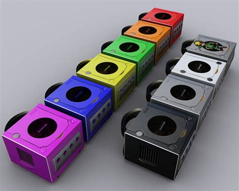 As diferentes versões e modelos do GameCube Um quê de beleza ou