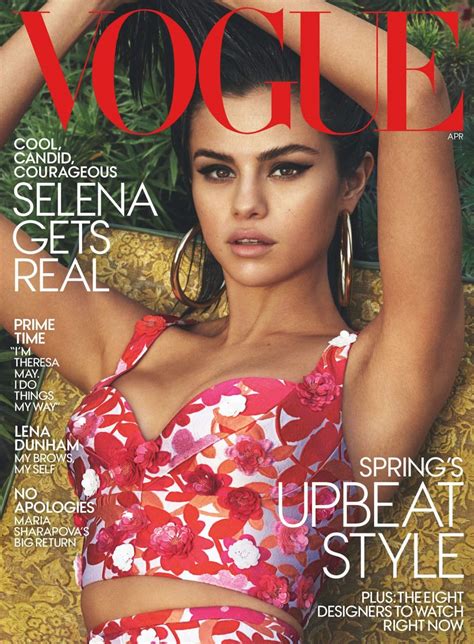 Selena Gomez Vogue April 2017 Cover 1 Sidewalk Hustle