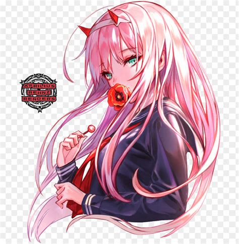Zero Two Render Png Image With Transparent Background Toppng