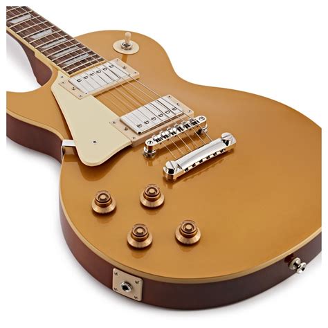 Epiphone Les Paul Standard 50s Left Handed Metallic Gold At Gear4music