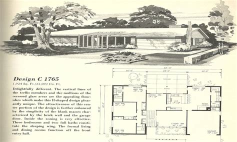 Mid Century Modern Interiors Ranch House Plans Lrg Home Plans
