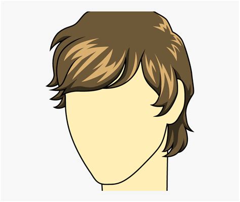 How To Draw Male Hairstyle Man Cartoon Hair Cuts Png Transparent Png