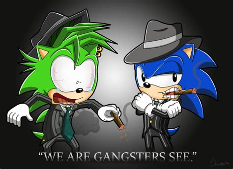 Gangster Sonic Drawings