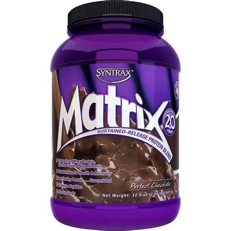 Syntrax Matrix Sustained Release Protein Powder 11 Flavors And 3 Siz