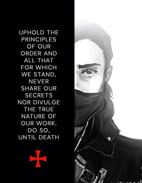 The Templar Oath Assassins Creed Quotes Assassins Creed Rogue