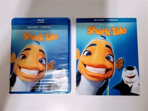 Shark Tale Blu Ray Dreamworks Will Smith Jack Black With Slipcover New