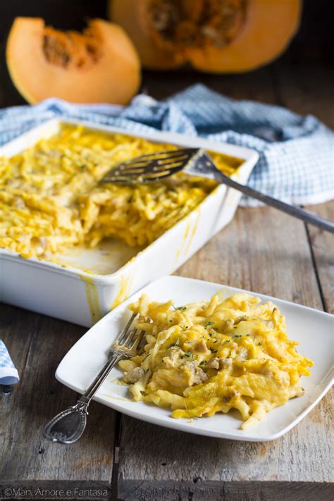 Check spelling or type a new query. PASTA AL FORNO con ZUCCA e SALSICCIA, primo cremoso ...