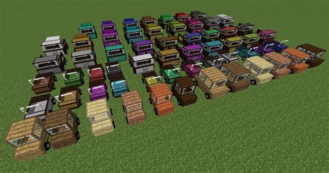 All you need is the necessary parts and place them in the proper order. Minecraft Car Mod