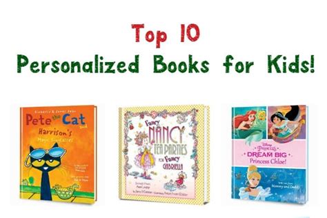 Holiday T Guide Top 10 Personalized Books For Kids