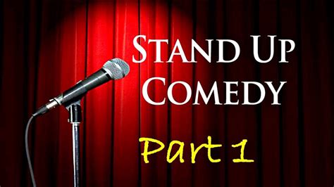 Stand Up Comedy Part 1 Comedy With Eng Subtitles 2014 Youtube