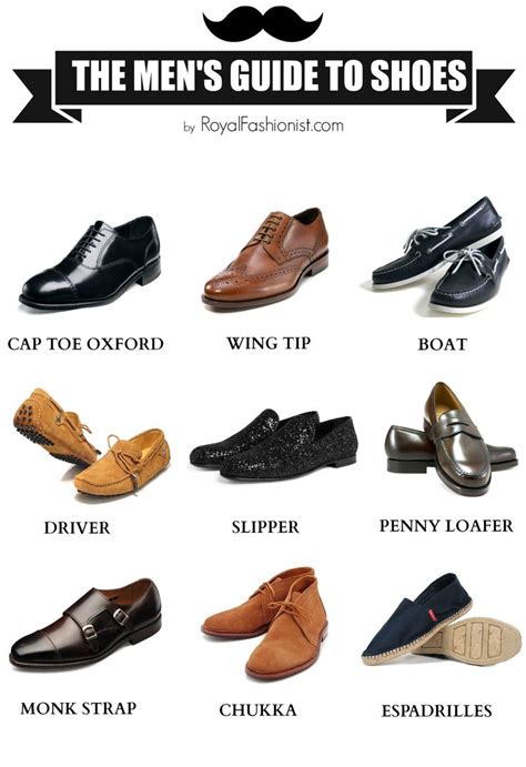 Learning The Names And Styles Of Mens Shoes Royal Fashionist Dress