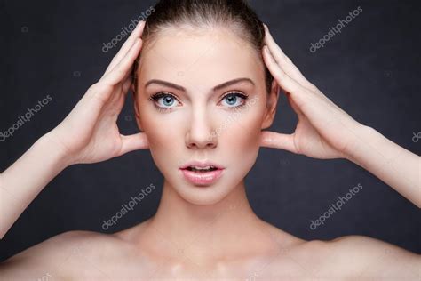 Beautiful Woman Face Closeup — Stock Photo © Fotorince74 14553015