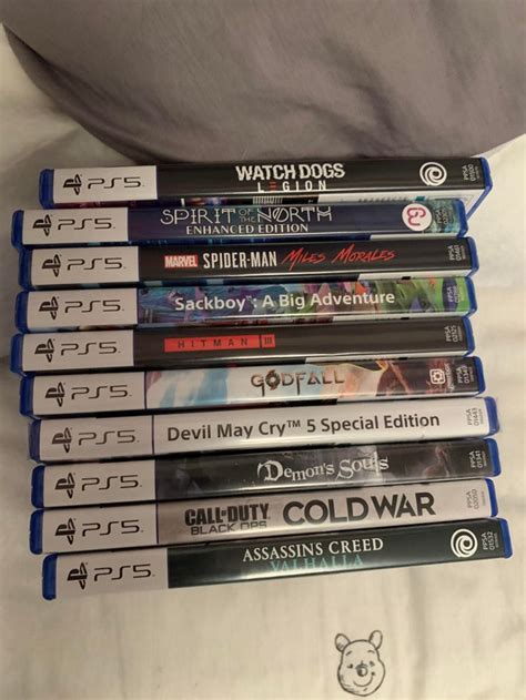 My Ps5 Disc Game Collection So Far Playstation