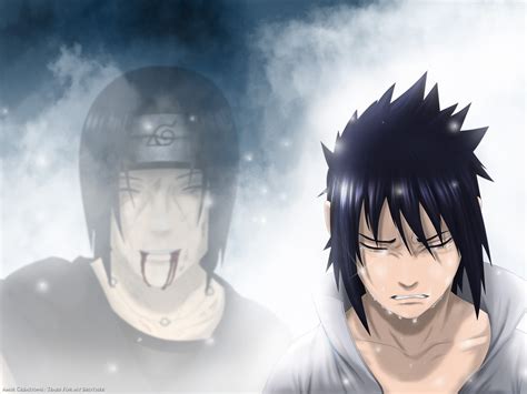 Tears Uchiha Sasuke Naruto Shippuden Uchiha Itachi Anime Boys Crying