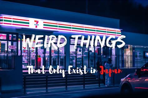 10 Weird Things That Only Exist In Japan Japan Web Magazine