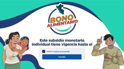 Bono Alimentario Consulta Link Oficial El Bono Soles Y Fecha