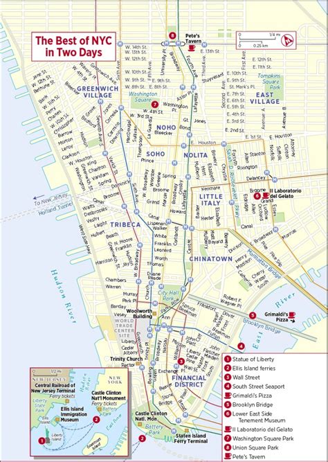 New York City Printable Map