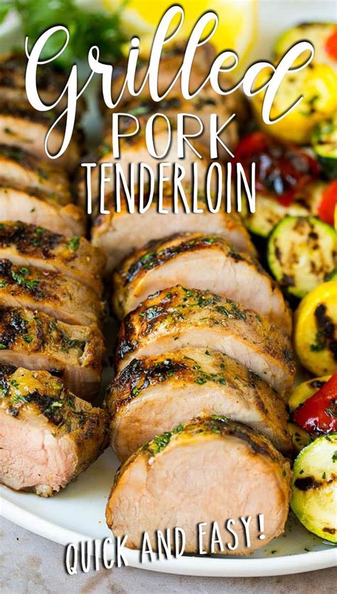 Grilled Pork Tenderloin In 2021 Pork Crockpot Recipes Pork Recipes