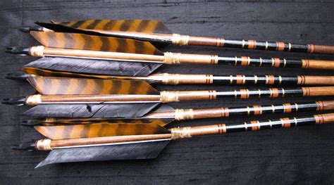 Arrows Made From Walnut Stained Sitka Spruce By Suzanne Stcharles