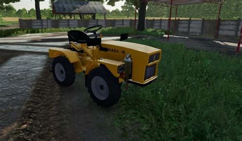 Raba 15 Garden Tractor V11 Fs22 Farming Simulator 22 Mod Fs22 Mod