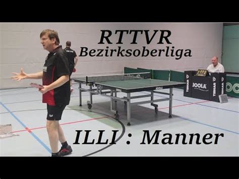 RTTVR Bezirksoberliga J Illi 1981TTR U Manner 1751TTR YouTube