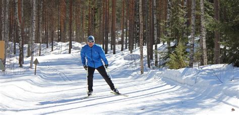 Finland Travel Cross Country Skiing On Lake Saimaa