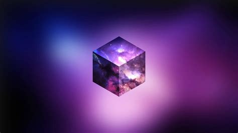 Comic stock footage at 30fps. abstract, CGI, Purple, Cube, Space Wallpapers HD / Desktop ...
