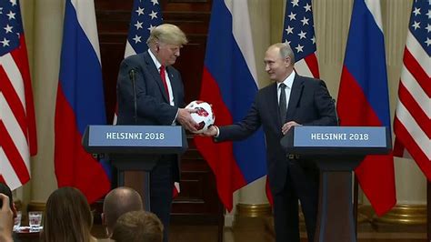 Putin Soccer Ball T To Trump Gets Routine Security Check