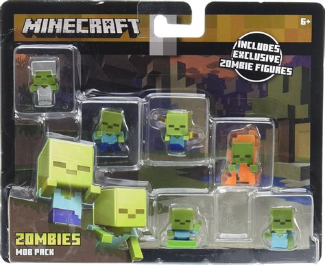 Mattel Minecraft Mini Figure Mob Pack Styles May Vary Action Figure
