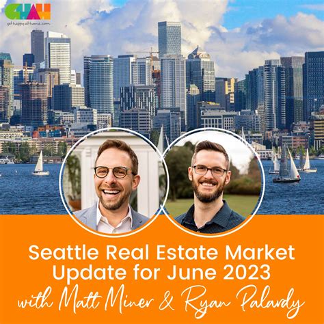 Seattle Real Estate Market Update June 2023 - Get Happy at Home - Get