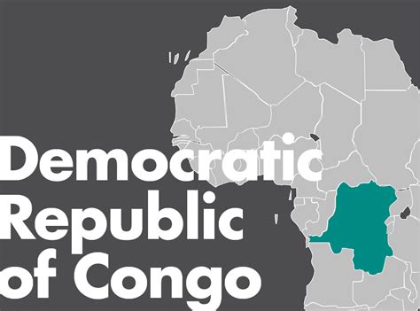 Travellers should seek medical advice before travel. The Democratic Republic of the Congo — MEASURE Evaluation