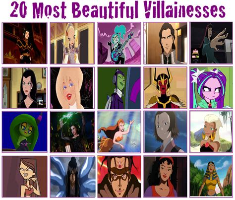 My 20 Most Beautiful Villainess By Dragonprince18 On Deviantart