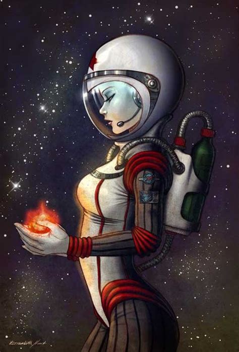 Sci Fi Women Art