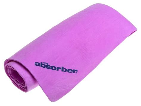 The Absorber Synthetic Drying Chamois 27″ X 17″ Purple Products For