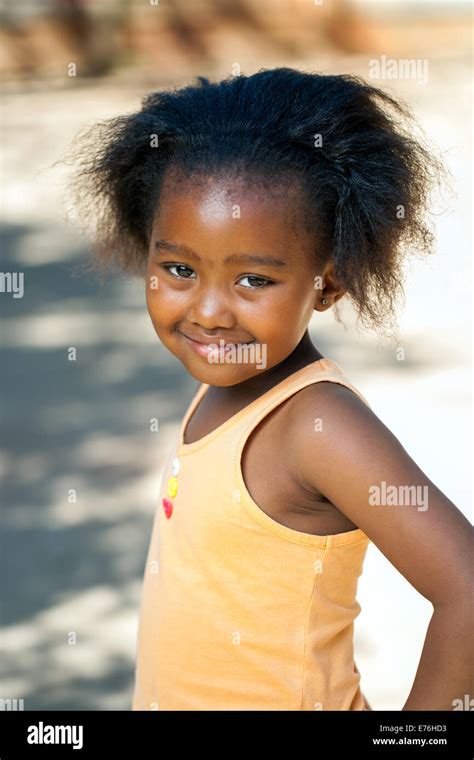 Outdoor Portrait Cute African Girl Hi Res Stock Photography And Images