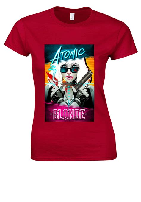 Atomic Blonde Blondie Movie T Shirt T Shirt Tshirt Oversized Etsy