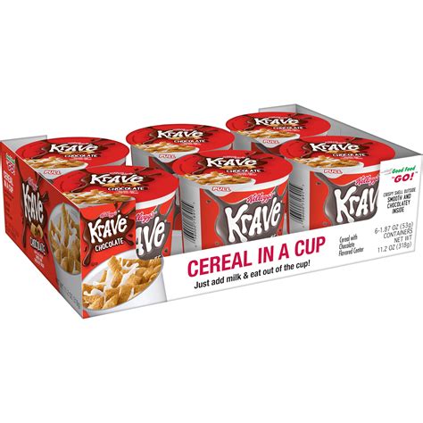 Kellogg’s® Krave™ Chocolate Cereal Smartlabel™