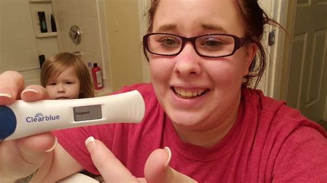 Live Pregnancy Testfinding Out How Far Along I Am Youtube