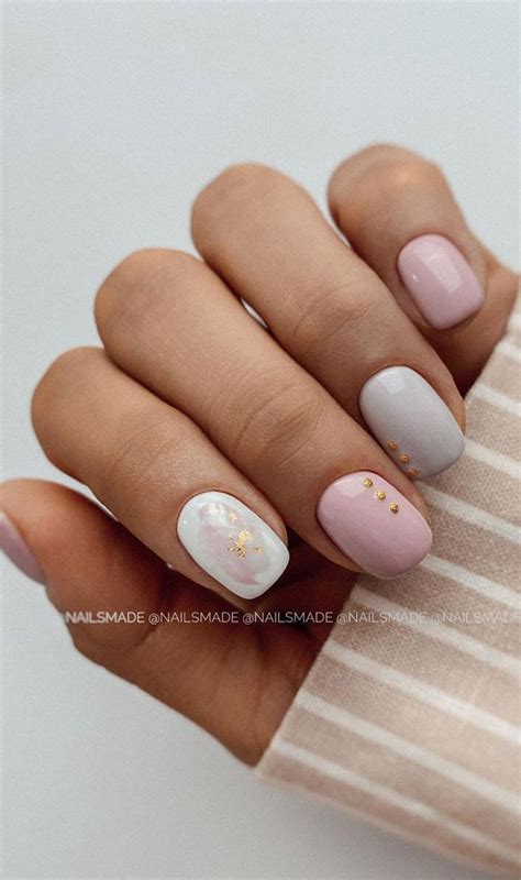 39 Chic Nail Design Ideas For Summer Mute Colours