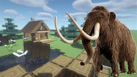How To Make A Mammoth Farm In Minecraft Pe Youtube