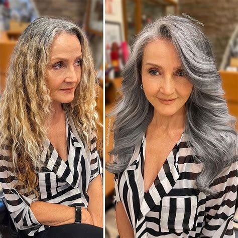 Grey Brown Hair Natural Gray Hair Long Gray Hair Grey Hair Color